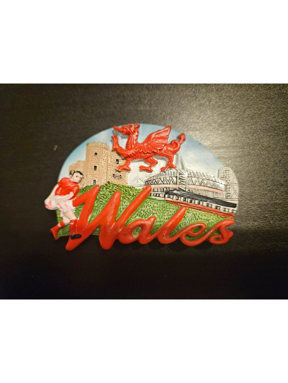 Wales Fridge Magnet Souvenir Set of 5